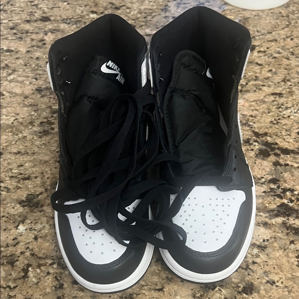 Jordan 1 retro High-Top Sneakers - Black & white